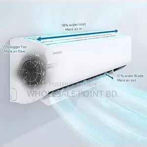 Samsung AR18CVFYAWK1FE 1.5-Ton Inverter Air Conditioner