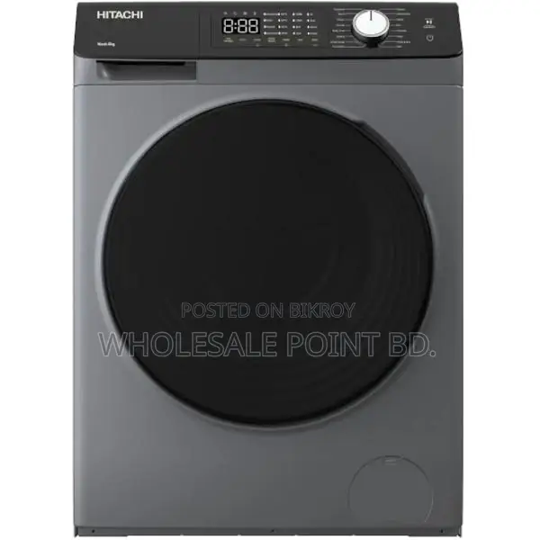 Hitachi BD-802HVOS/W 8 Kg Inverter Washing Machine