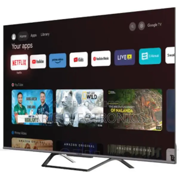 Vision PQ1 Galaxy Pro 65" Google Android 4K QLED TV