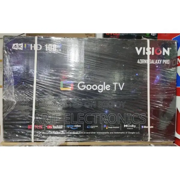 Vision RN1 Galaxy Pro 43" 4K LED Google TV