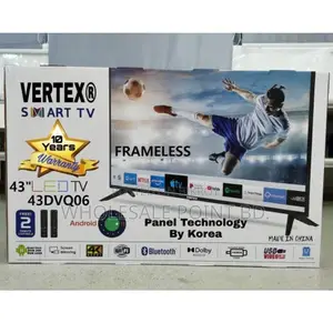Vertex 43DVQ06 43" Frameless Android TV