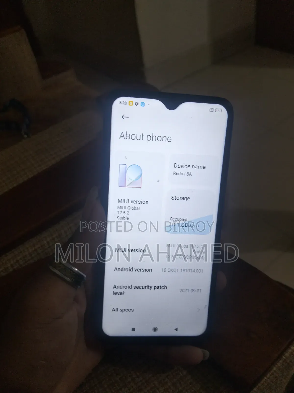 Xiaomi Redmi 8A 32 GB Black