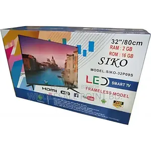 Siko P09S 32" Frameless LED Smart HD TV