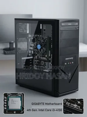 Desktop Computer Gigabyte 4GB Intel Core i3 HDD 500GB