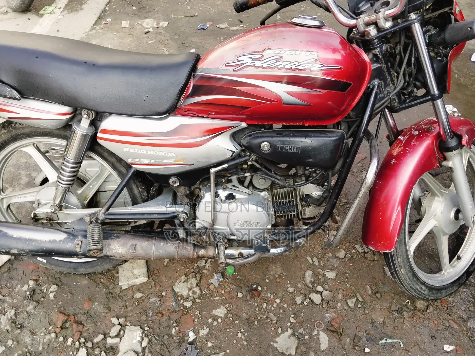Hero Super Splendor 2014 Red