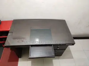 Table With Glass Office Executive