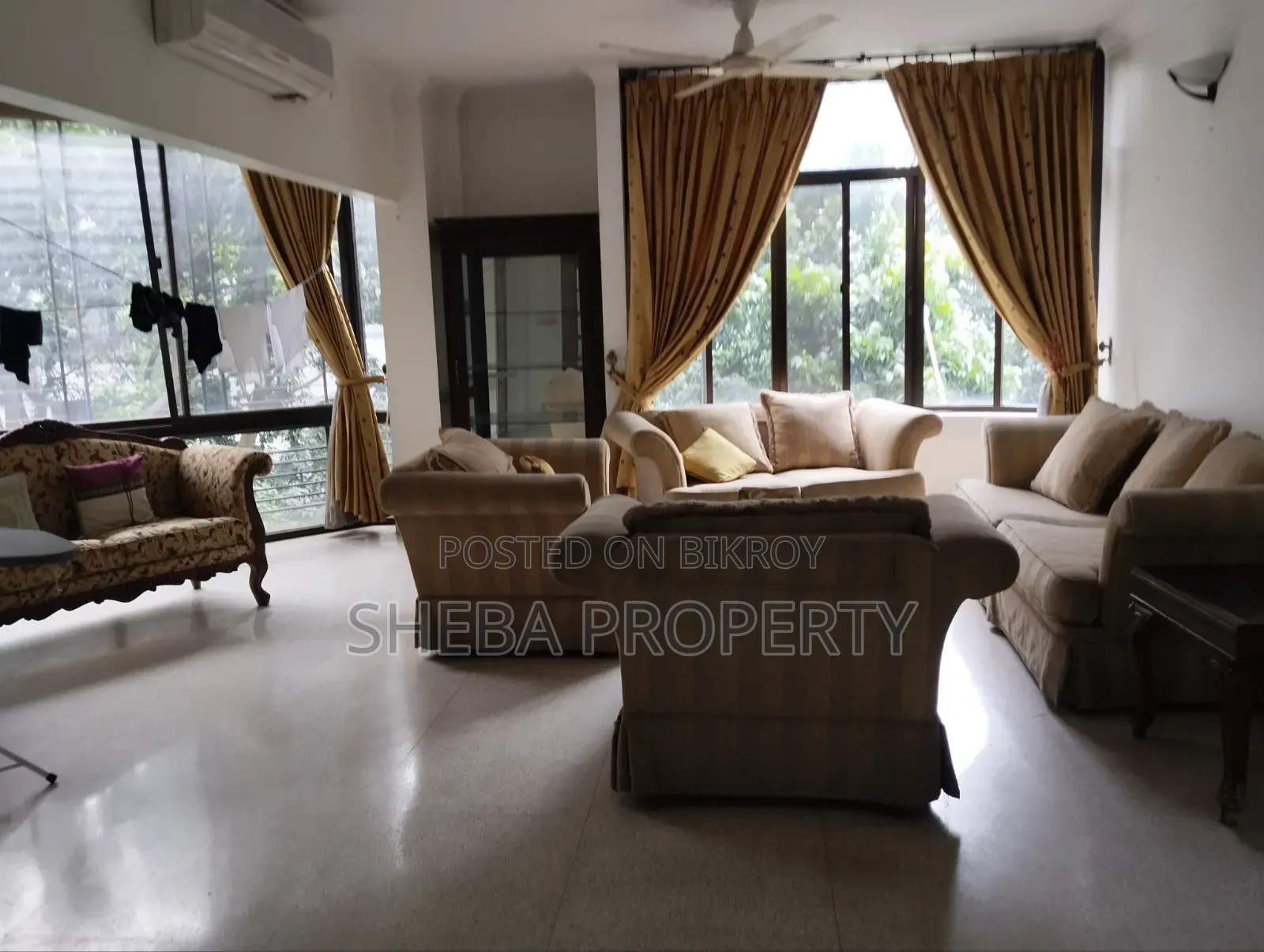 Furnished 3bdrm Apartment in Gulshan for Rent