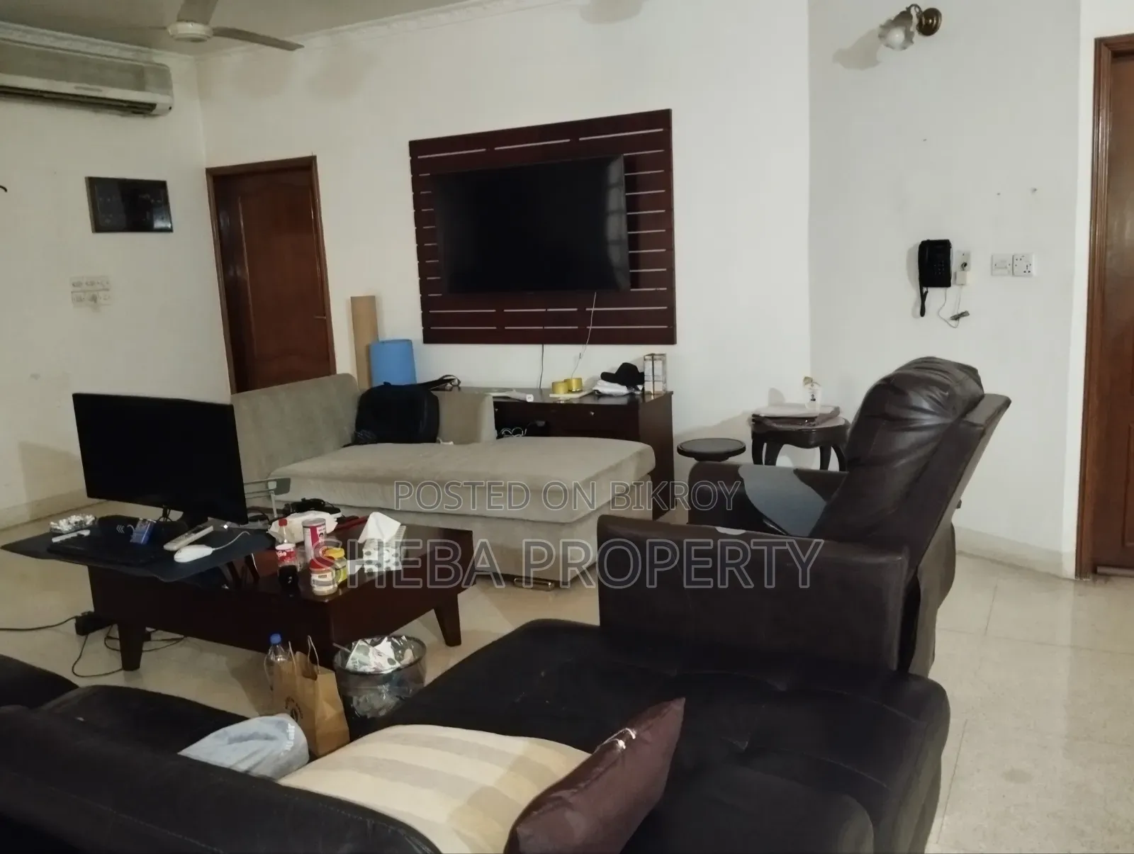 Furnished 3bdrm Apartment in Gulshan for Rent