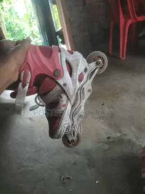 স্কেটিং এর কোন সমস্যা নেই শুধু চাকা দুইটা