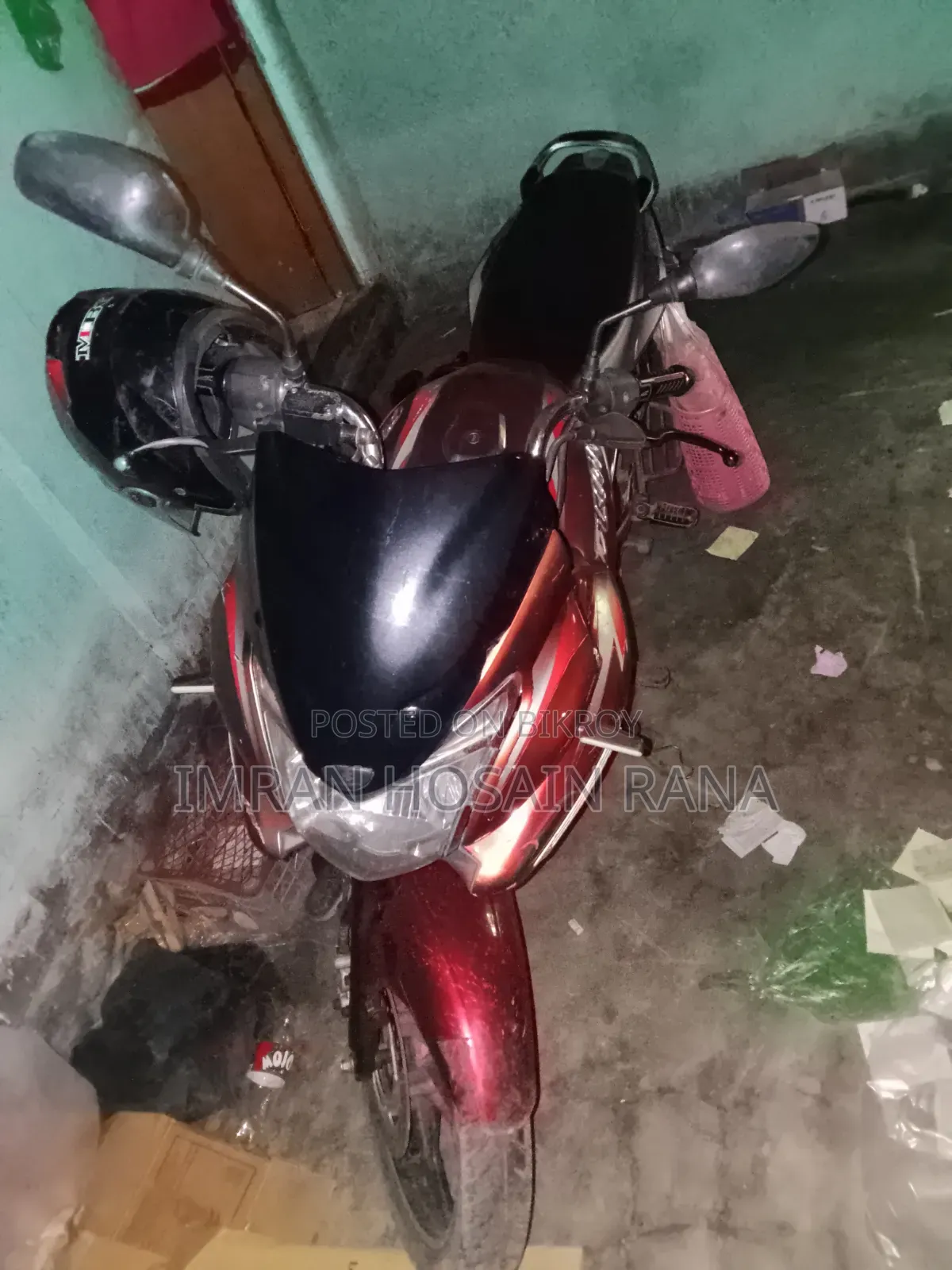 বাজাজ ডিসকভার ১৫০এফ ২০১৬ রেড