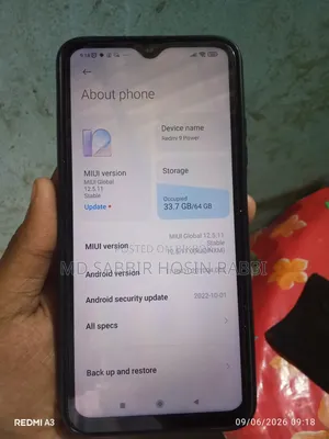 Xiaomi Redmi 9 Power 128 GB Black