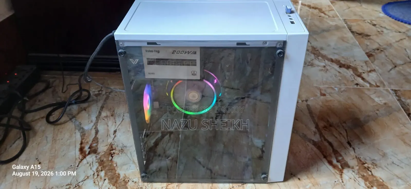 Desktop Computer Msi 8gb Amd Ryzen 3 SSD 128gb