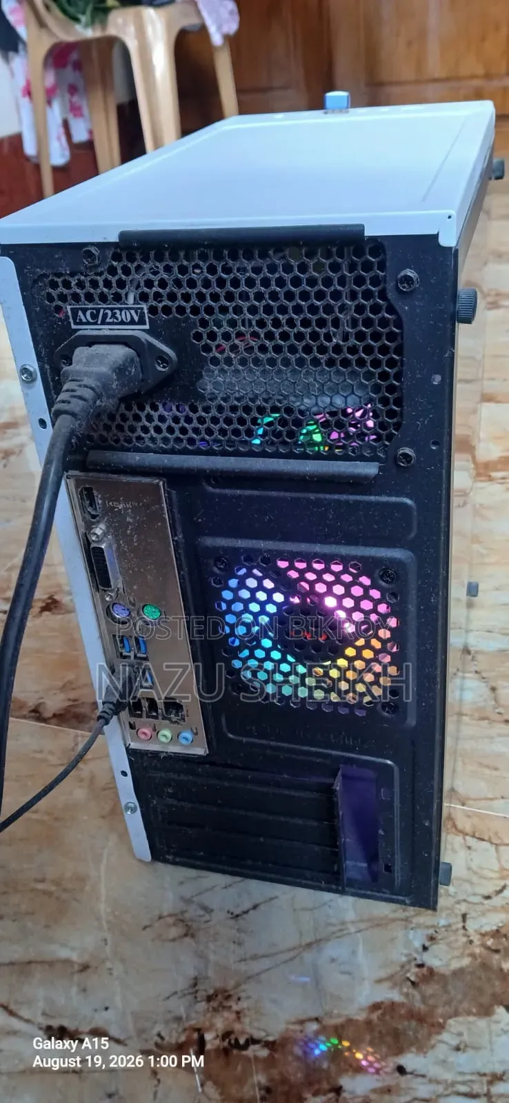 Desktop Computer Msi 8gb Amd Ryzen 3 SSD 128gb