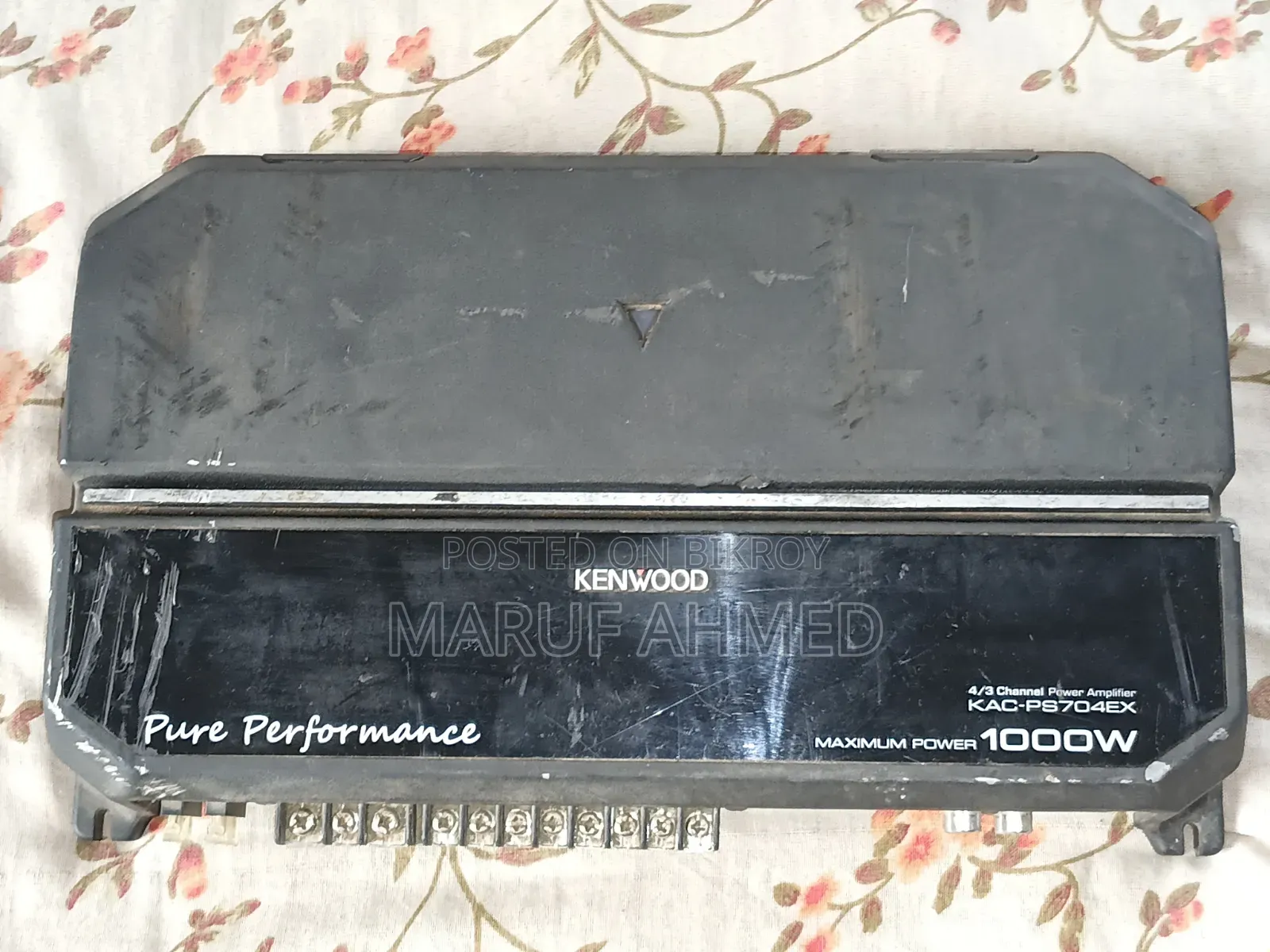 Kenwood Sub Car Amlifiyar 1000 Wat 4 Canel