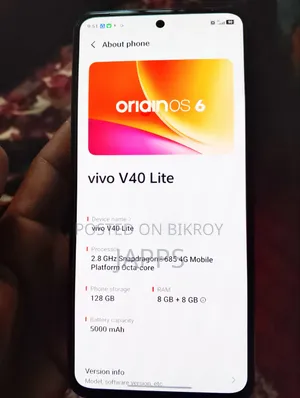 Vivo V60 Lite 4G 128 GB Gray