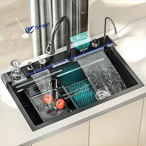 Kitchen Sink Smart Modern LED Display
