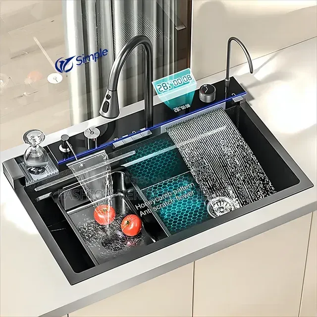 Kitchen Sink Smart Modern LED Display