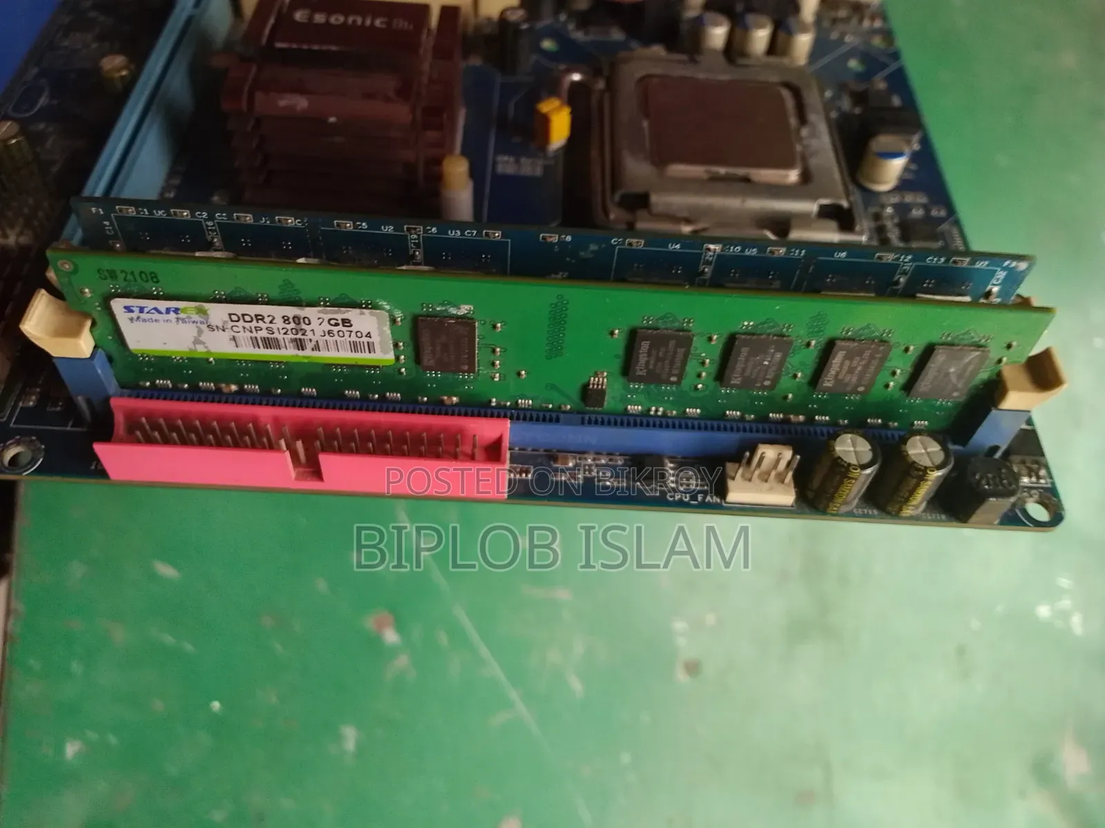 Motherboard, Processor, Ram Combo Package