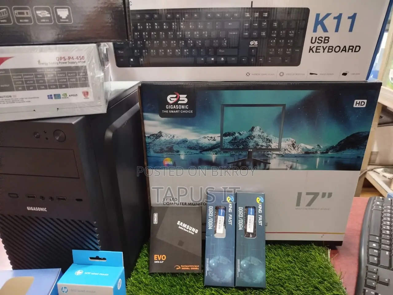 New Desktop Computer 16GB Intel Core i7 SSD 256GB