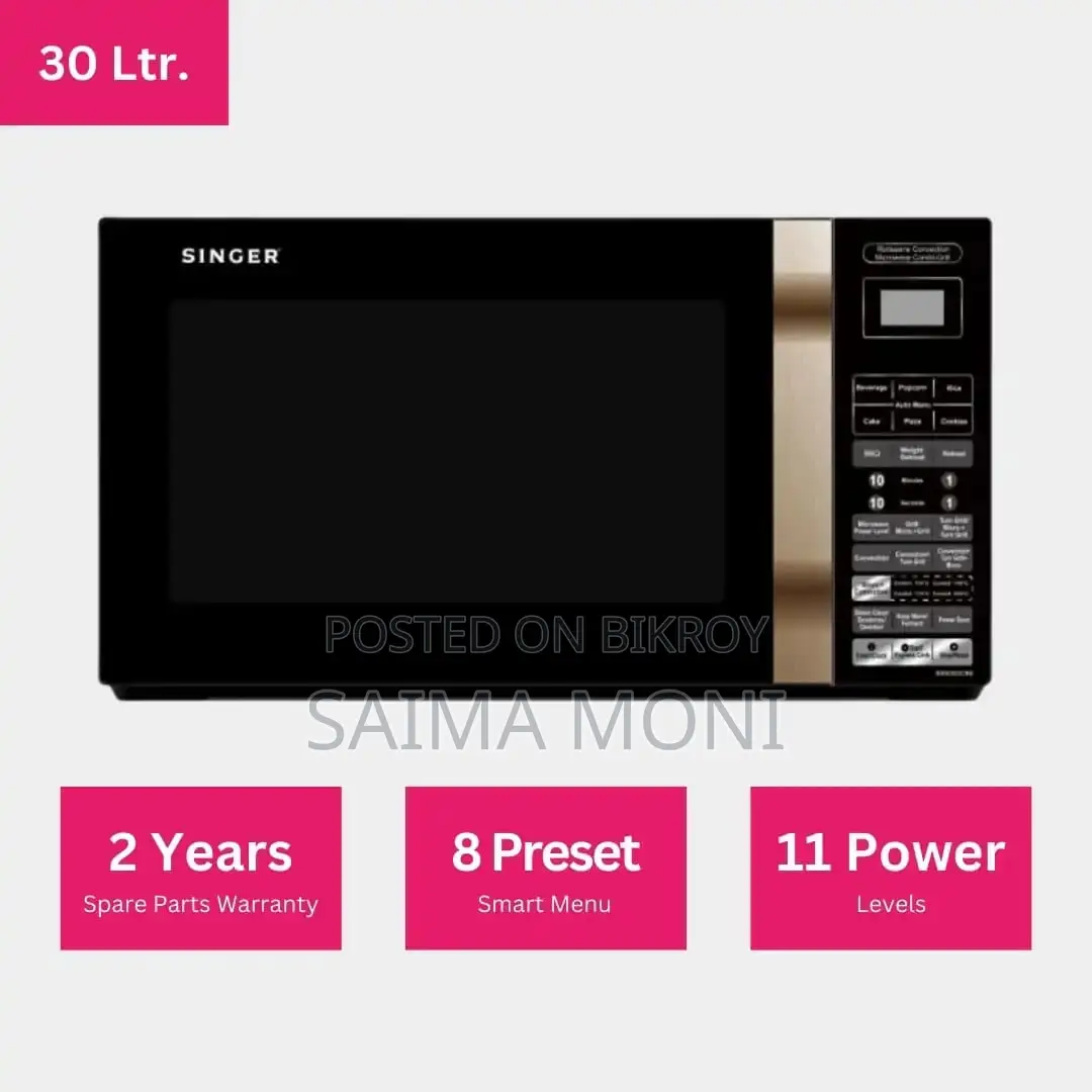 Singer Microwave Oven (SMW30GCB8LP)