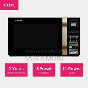 Singer Microwave Oven (SMW30GCB8LP)