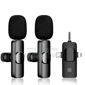 Wireless Microphone. 3 in 1 Lavalier Collar Microphone