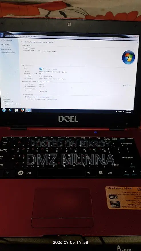 Laptop ASUS X200CA 4GB Intel Core I3 HDD+SSD 320GB
