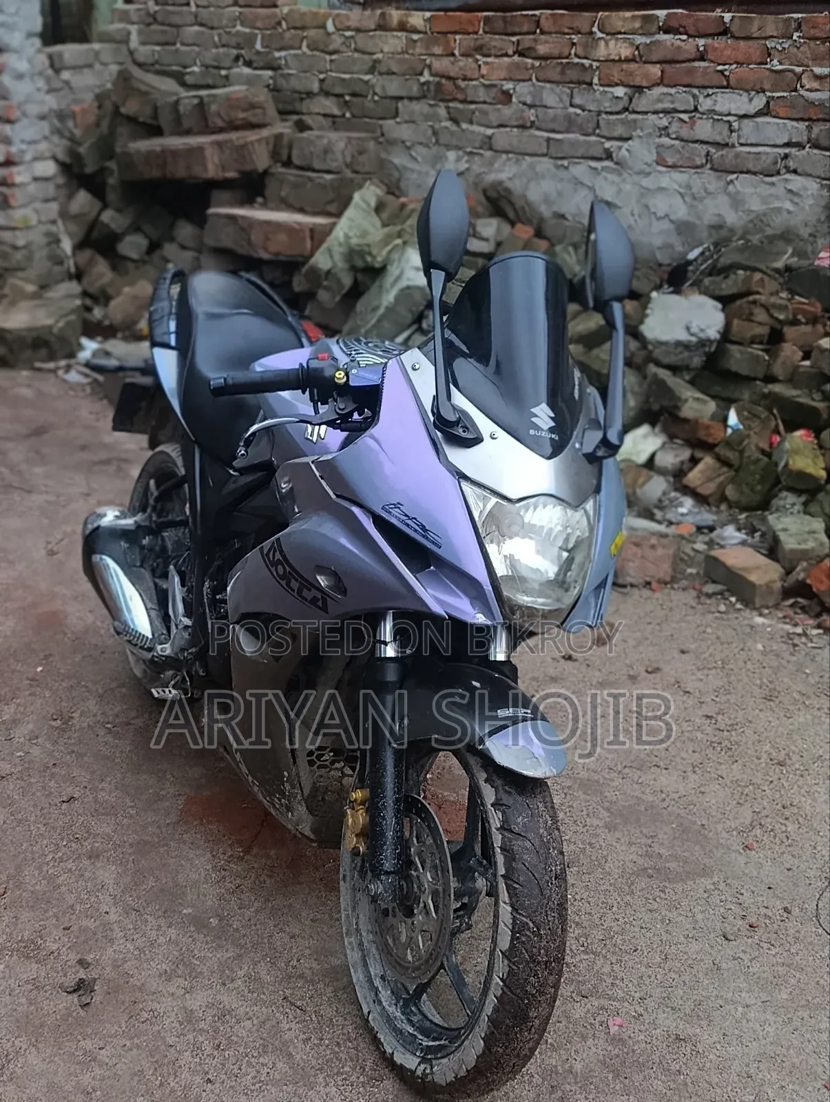 Suzuki Gixxer SF 2016 Purple
