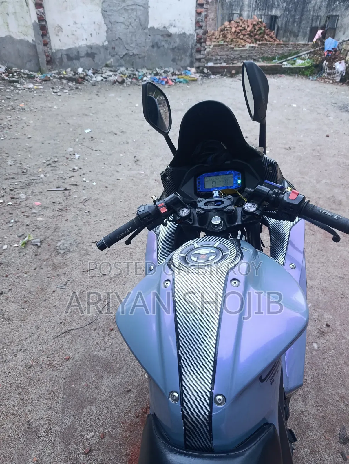 Suzuki Gixxer SF 2016 Purple