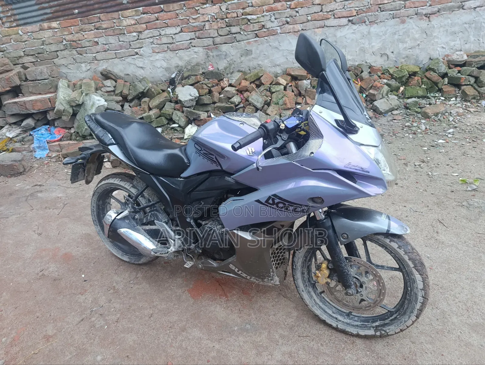 Suzuki Gixxer SF 2016 Purple