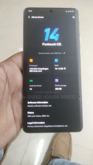 Vivo X60 Pro+ 5G 256 GB Black
