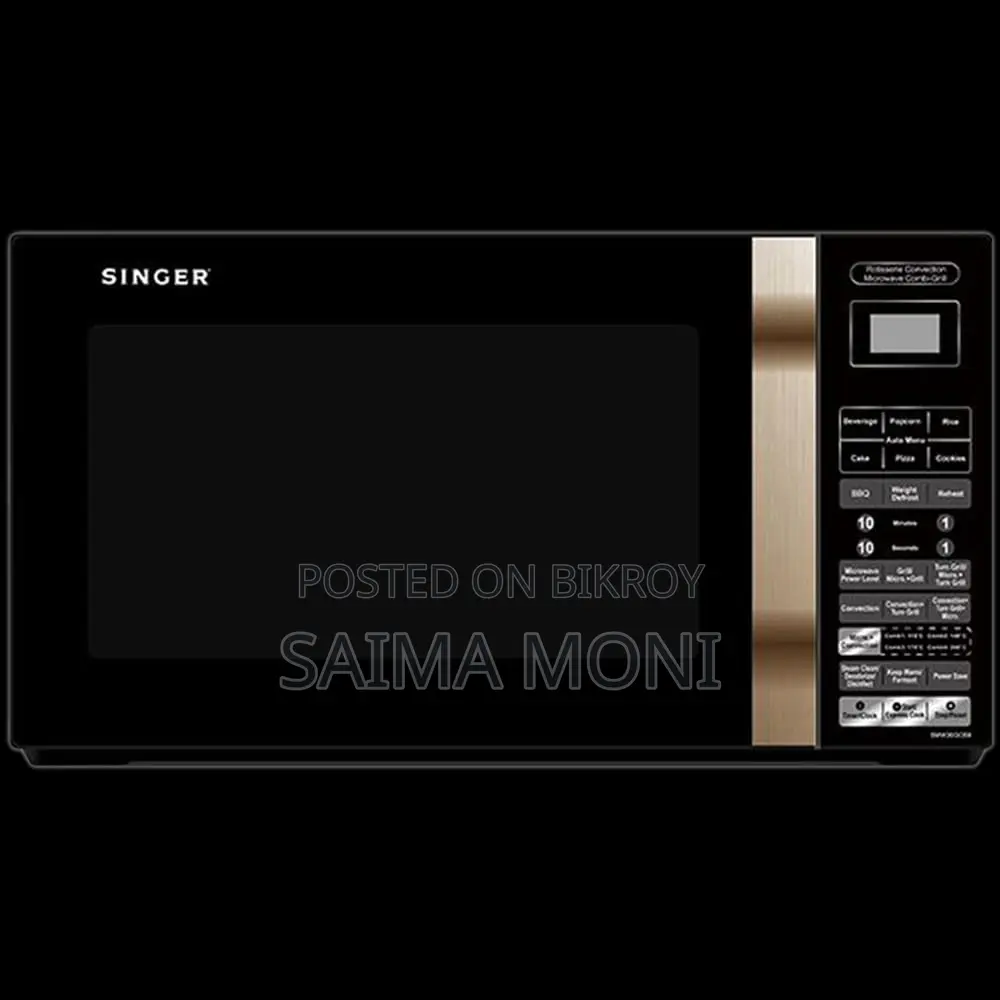 Singer Microwave Oven (SMW30GCB8LP)