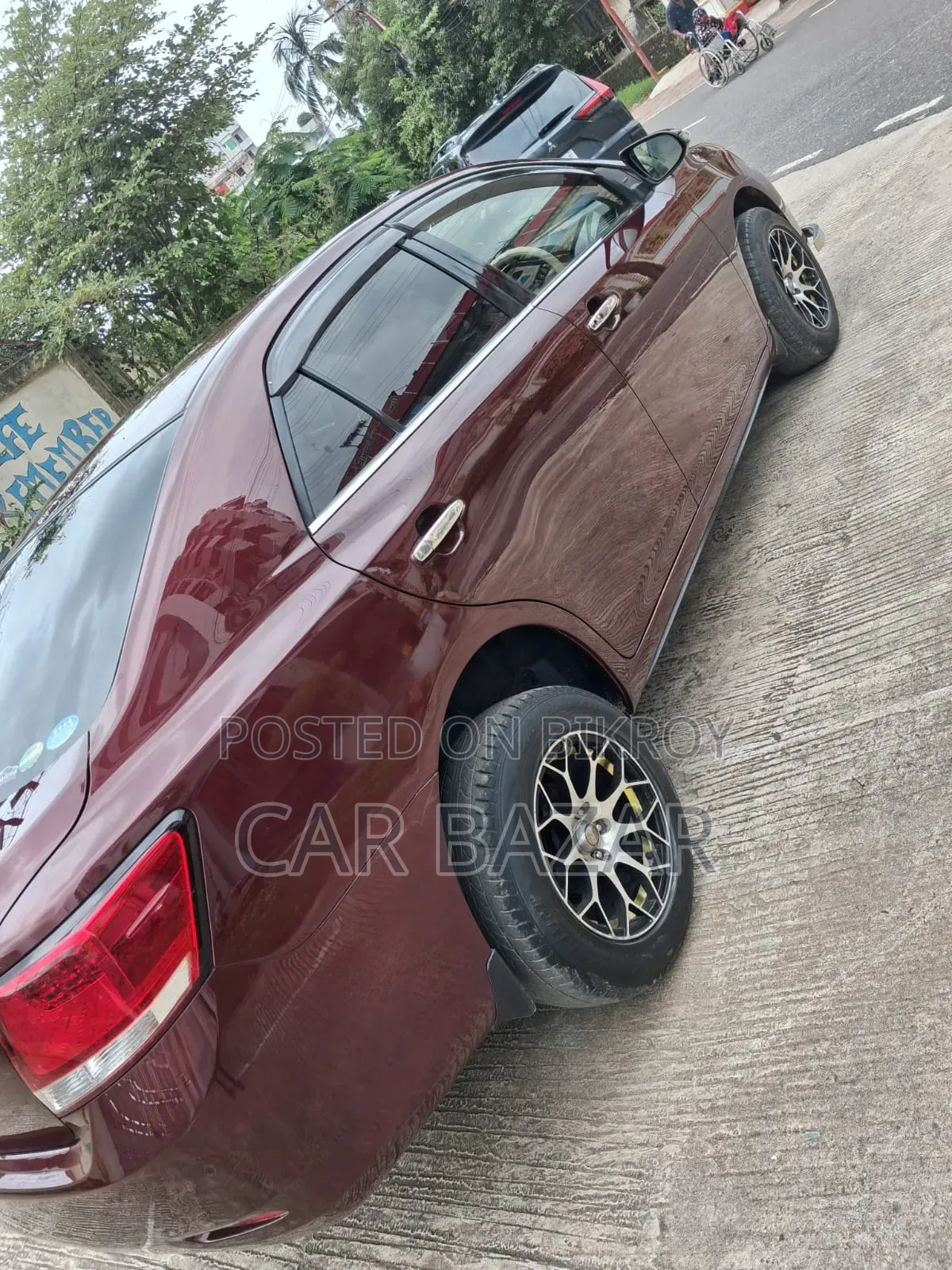 Toyota Allion 2018 Maroon