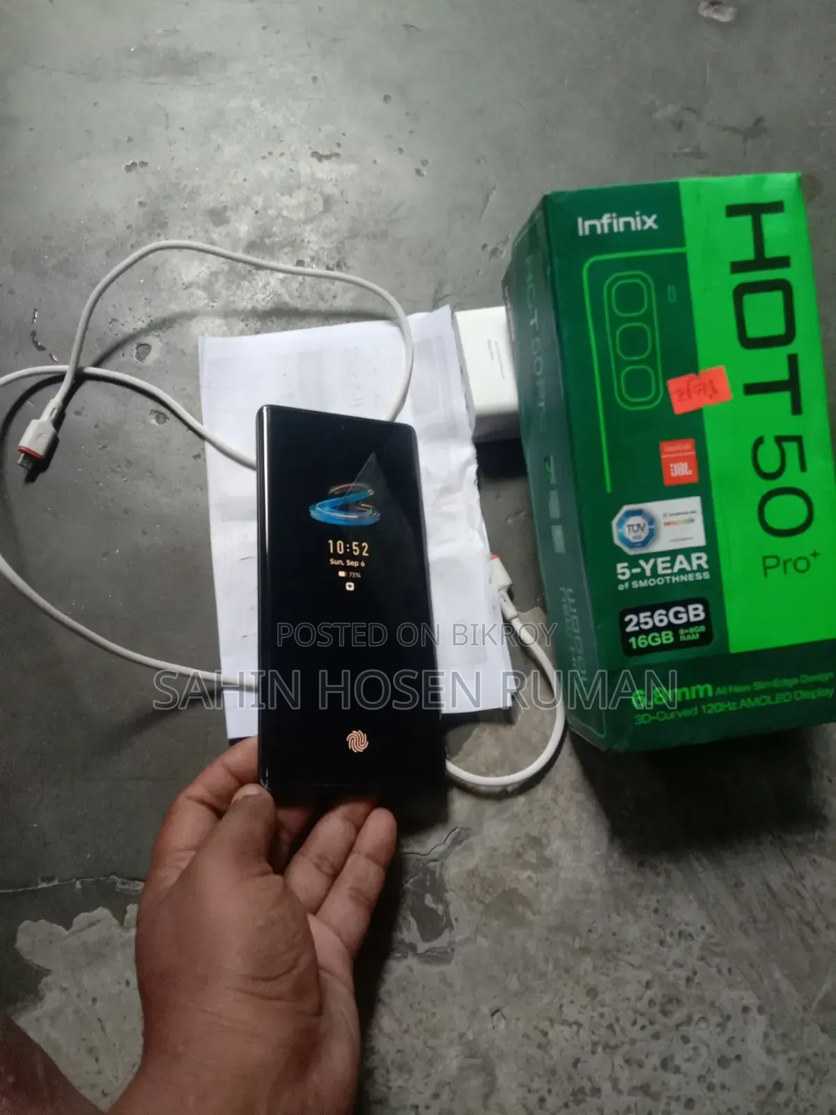 Infinix Hot 50 Pro+ 4G 256 GB Blue