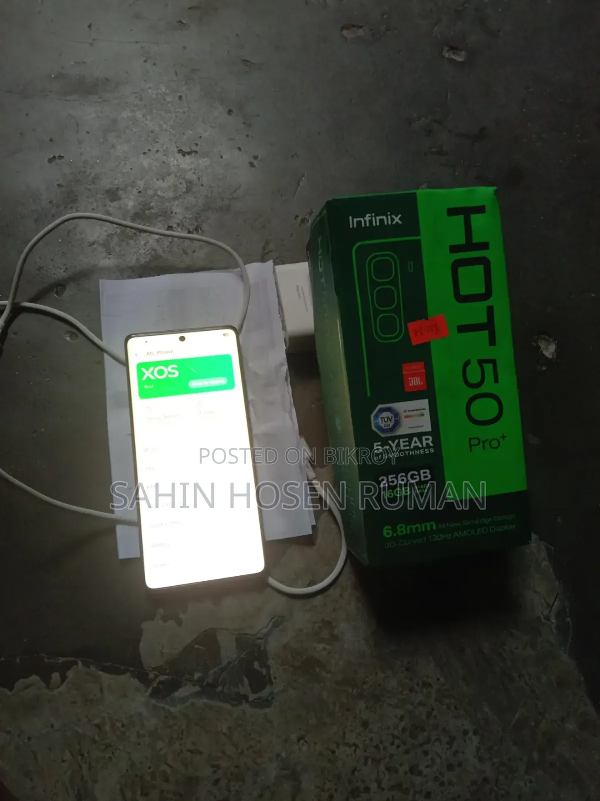 Infinix Hot 50 Pro+ 4G 256 GB Blue