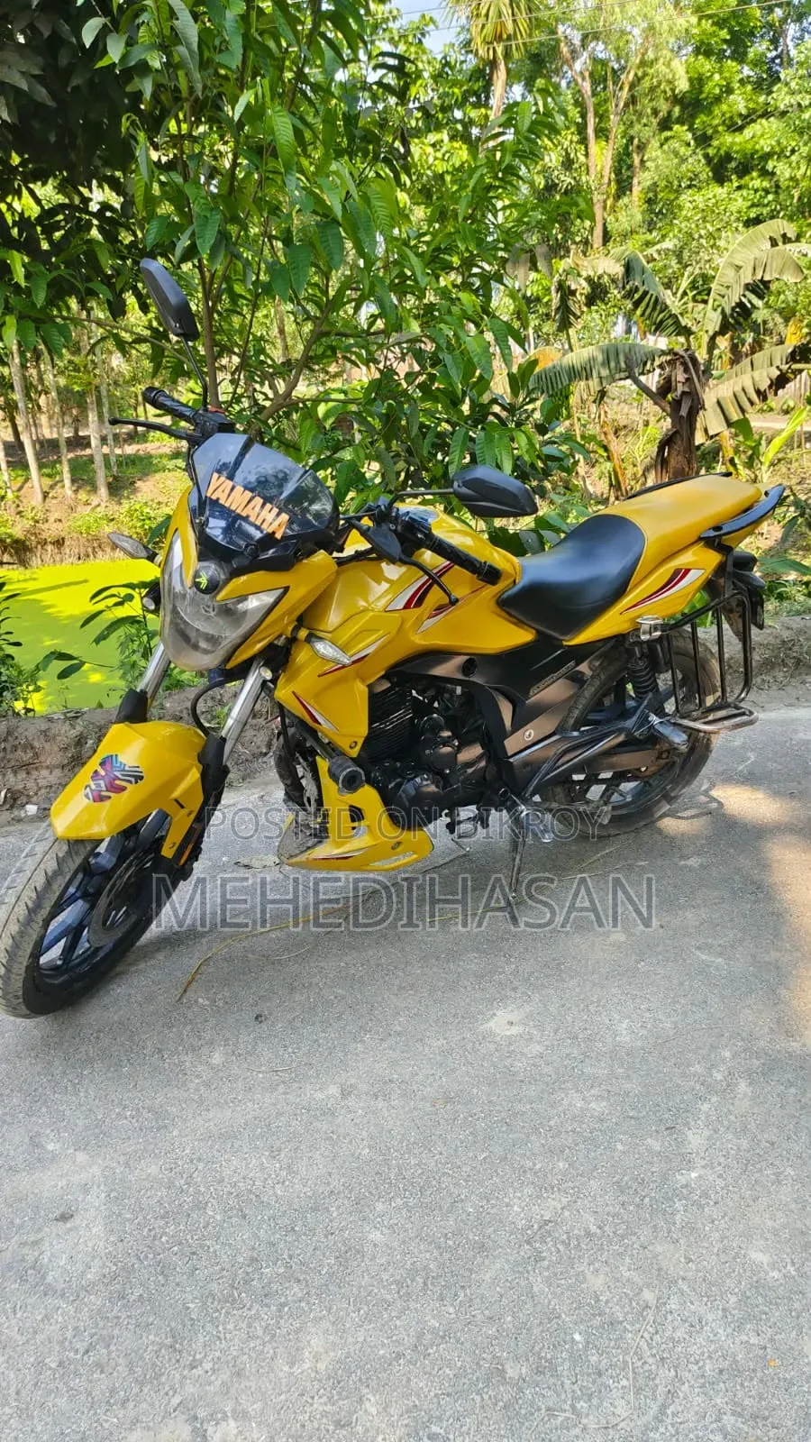 Motorcycle 2014 Yellow
