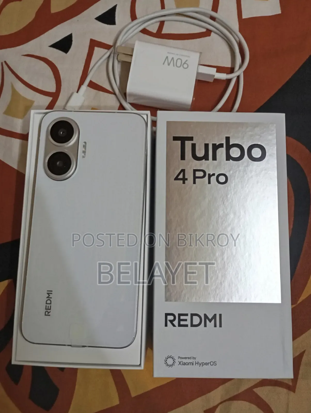 Xiaomi Redmi Turbo 4 Pro 256 GB White