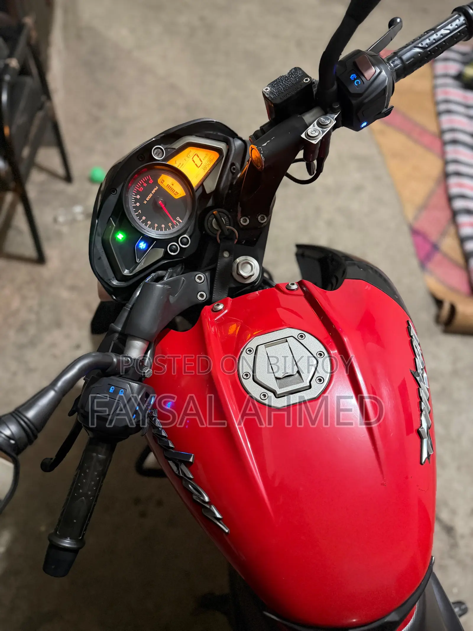 Bajaj Pulsar NS 160 2019 Red