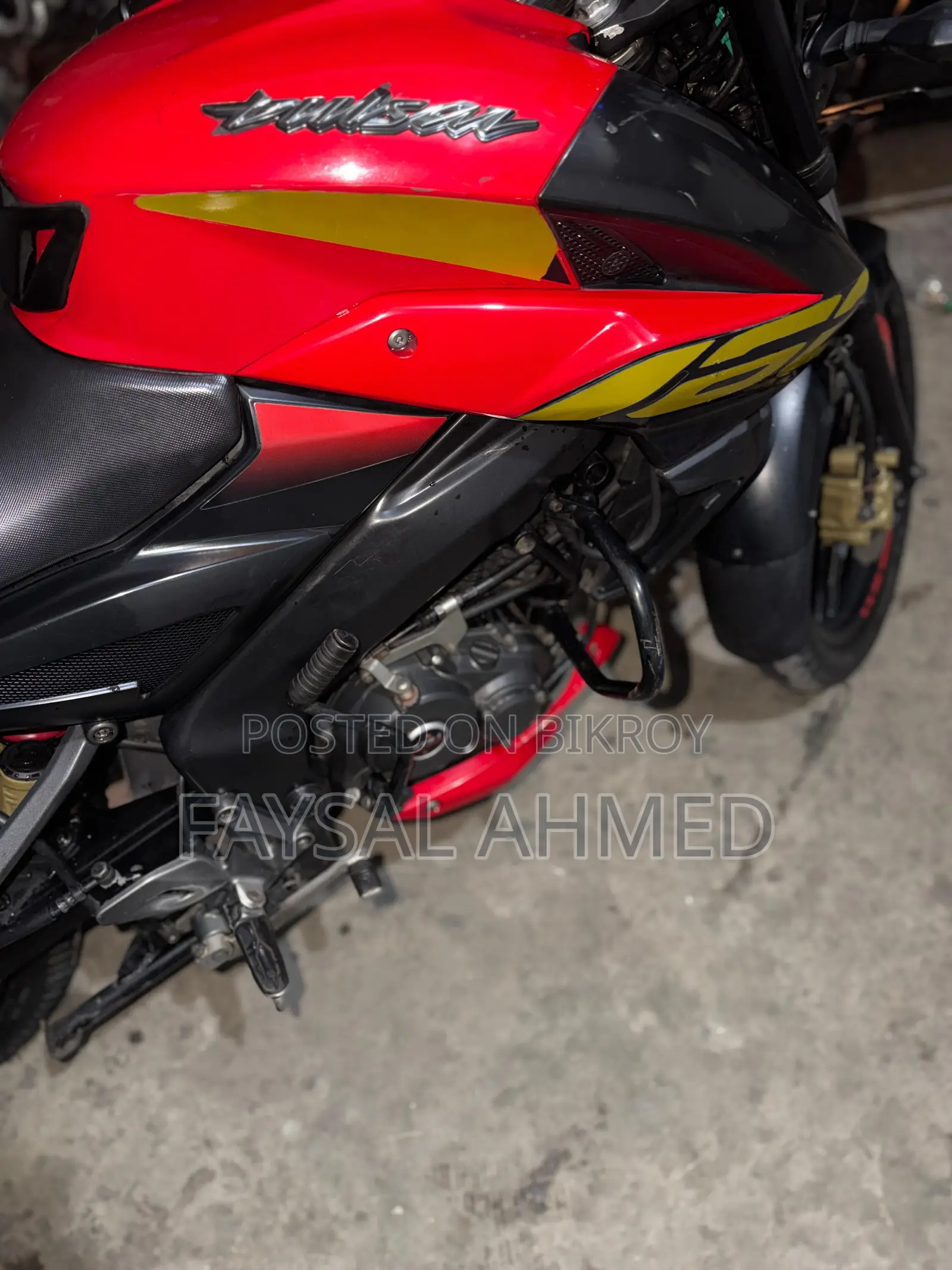 Bajaj Pulsar NS 160 2019 Red