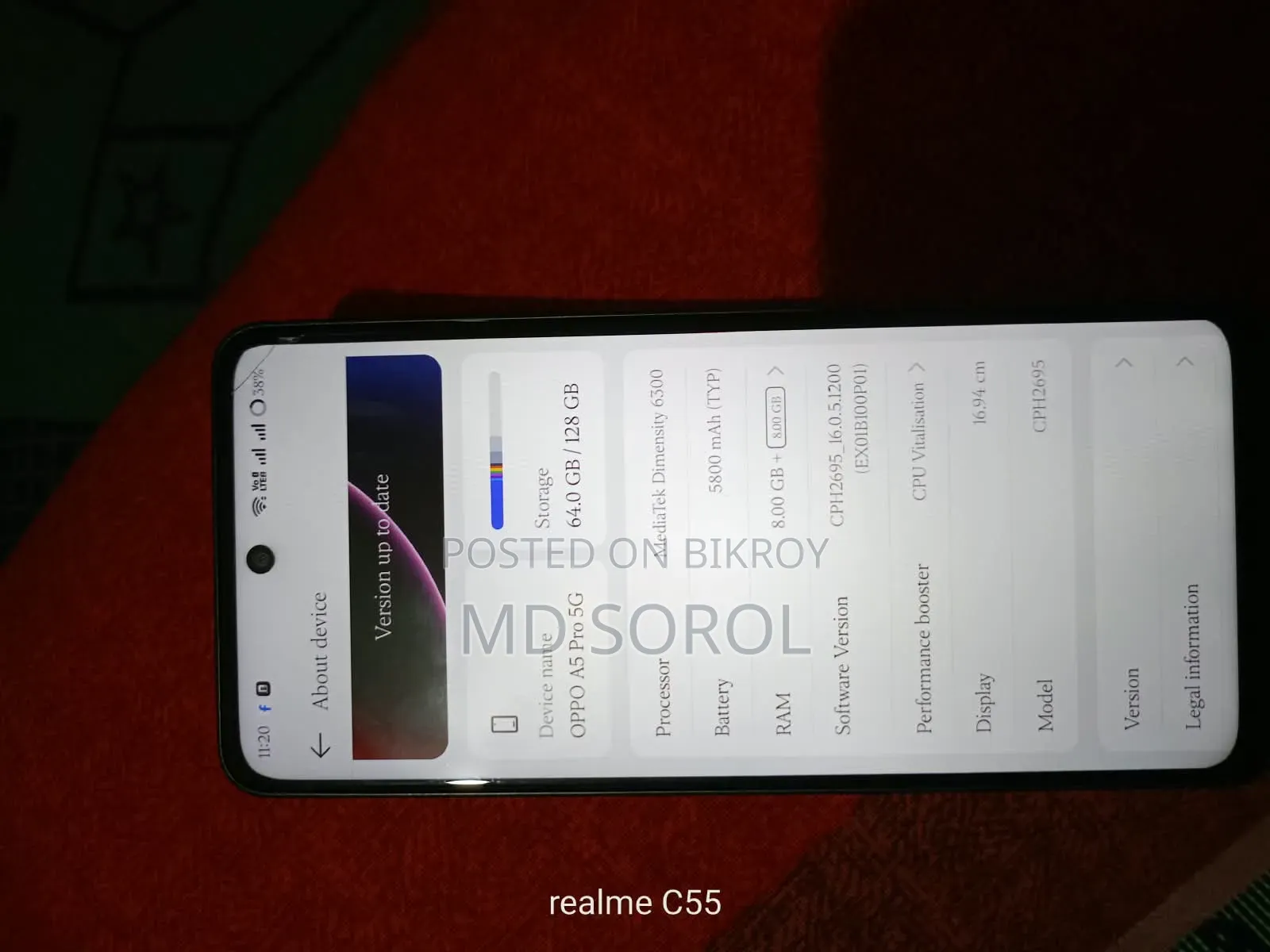 Oppo A5 Pro 128 GB Black