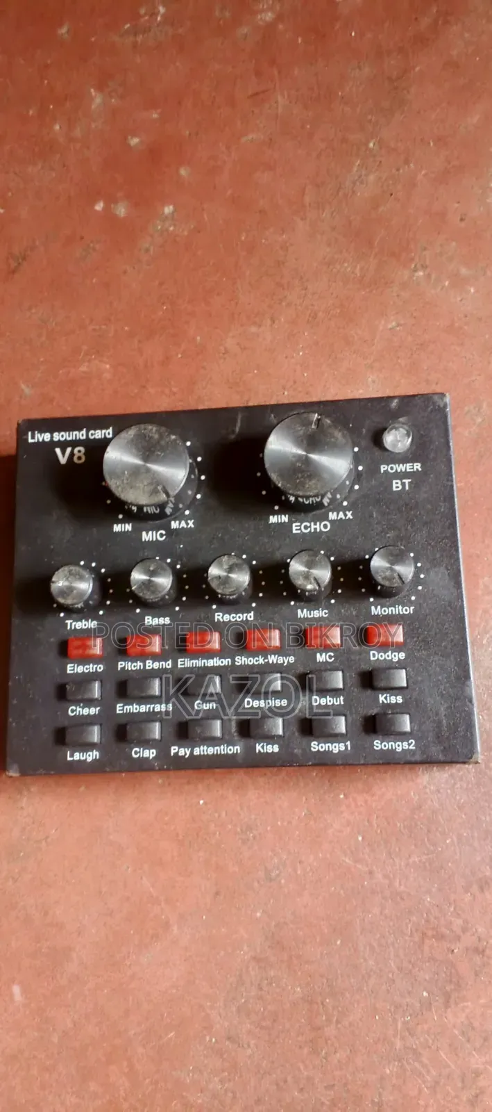 V8 Live Sound Card