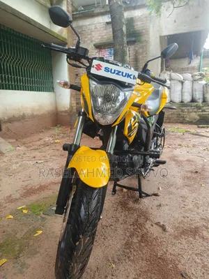 New Suzuki Gixxer 2025 Yellow