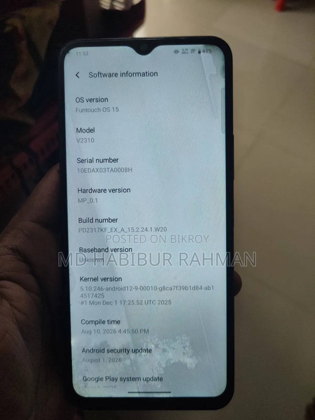 Vivo Y17s 128 GB Green