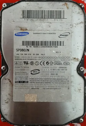 Samsung SP0802N HDD + Circuit Board