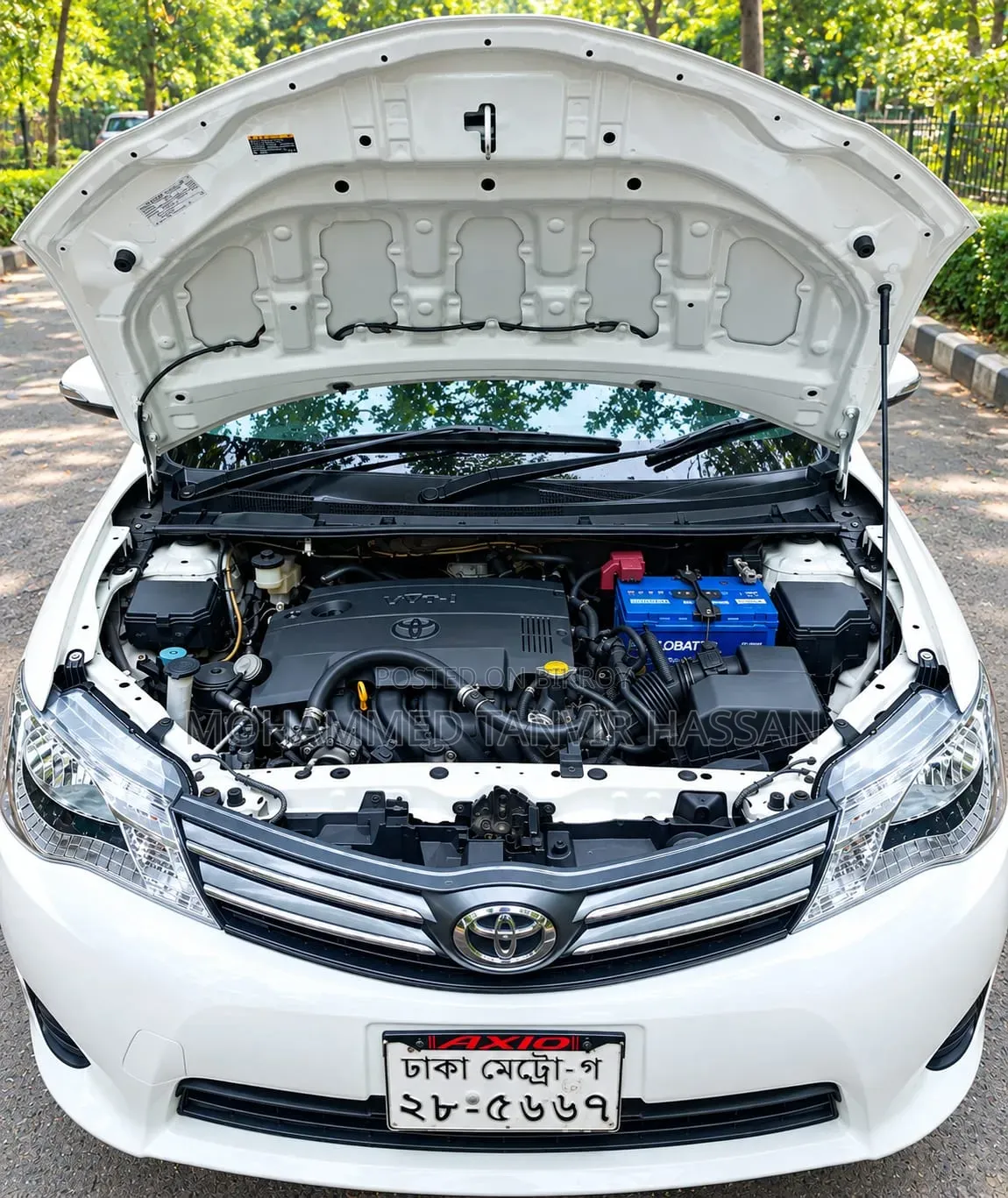 Toyota Axio 1.5 G 2WD 2014 White