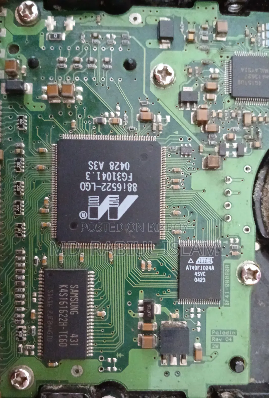 Samsung SP0802N HDD + Circuit Board
