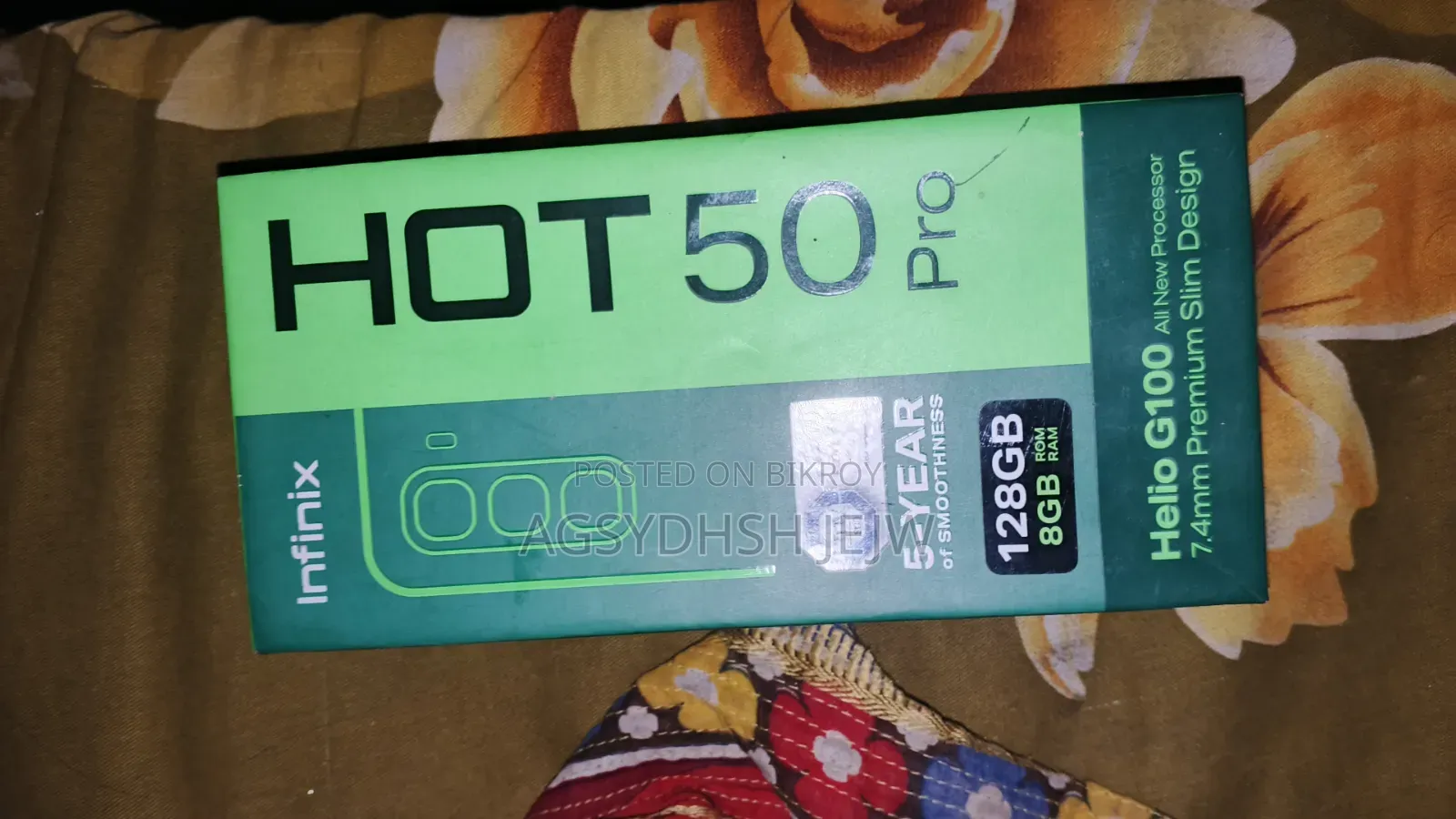Infinix Hot 50 Pro 4G 128 GB White