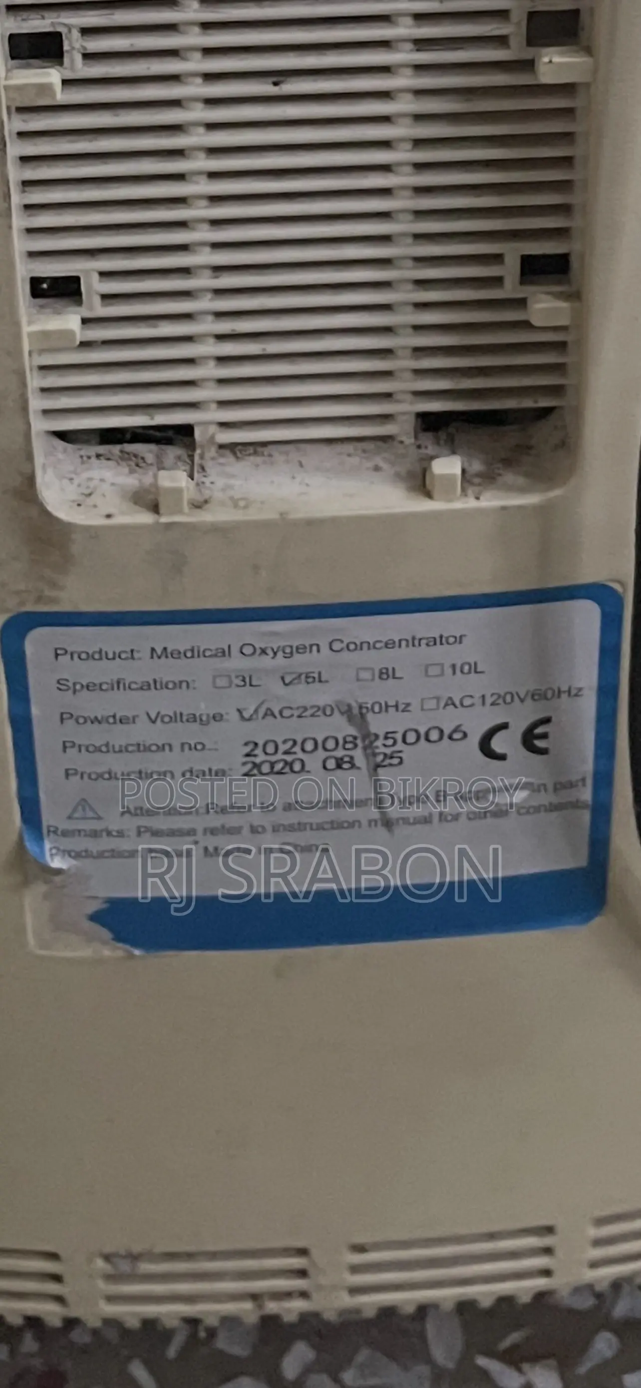 Medical Oxygen Concentrator