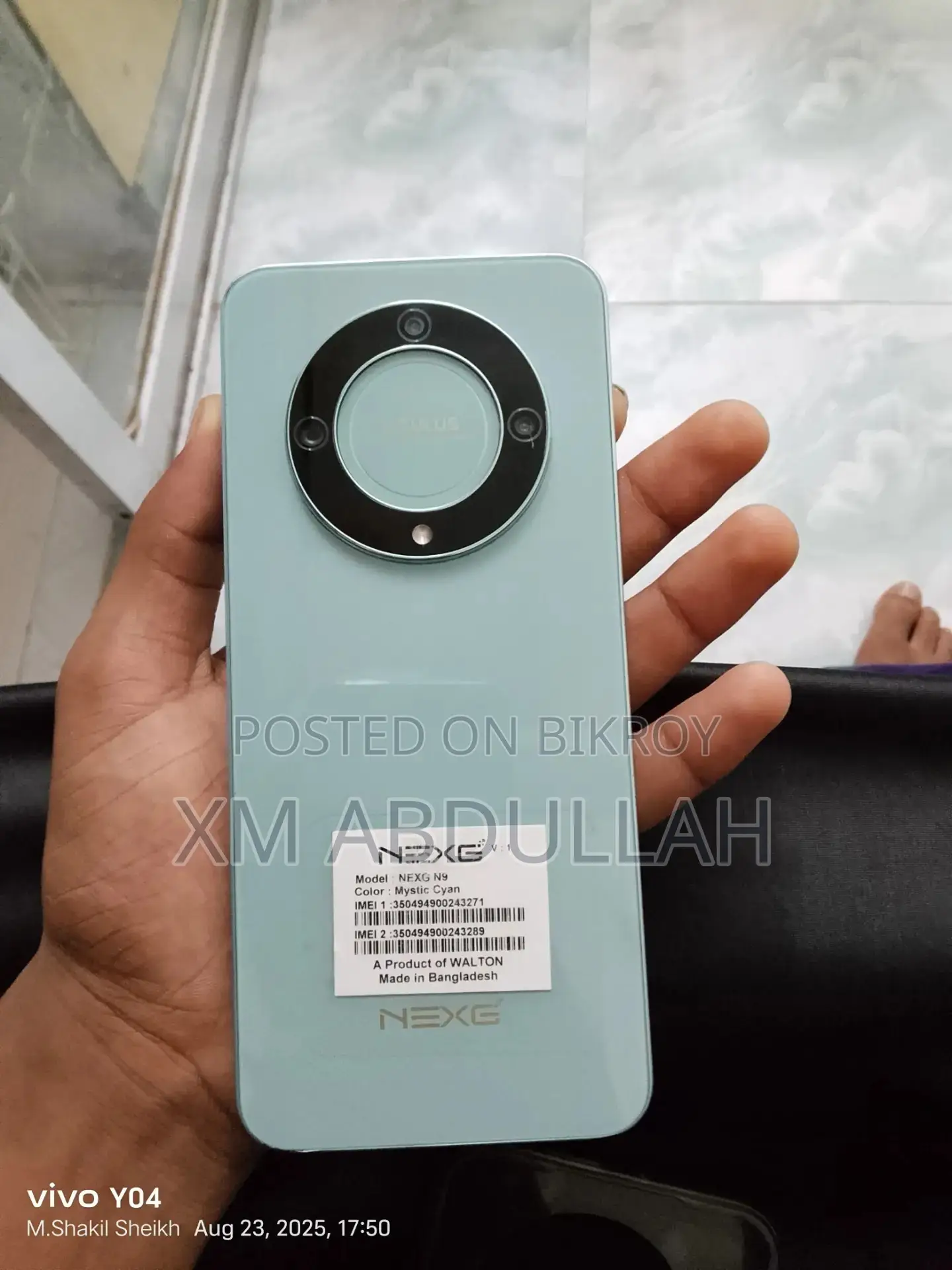 Walton NEXG N9 128 GB Blue