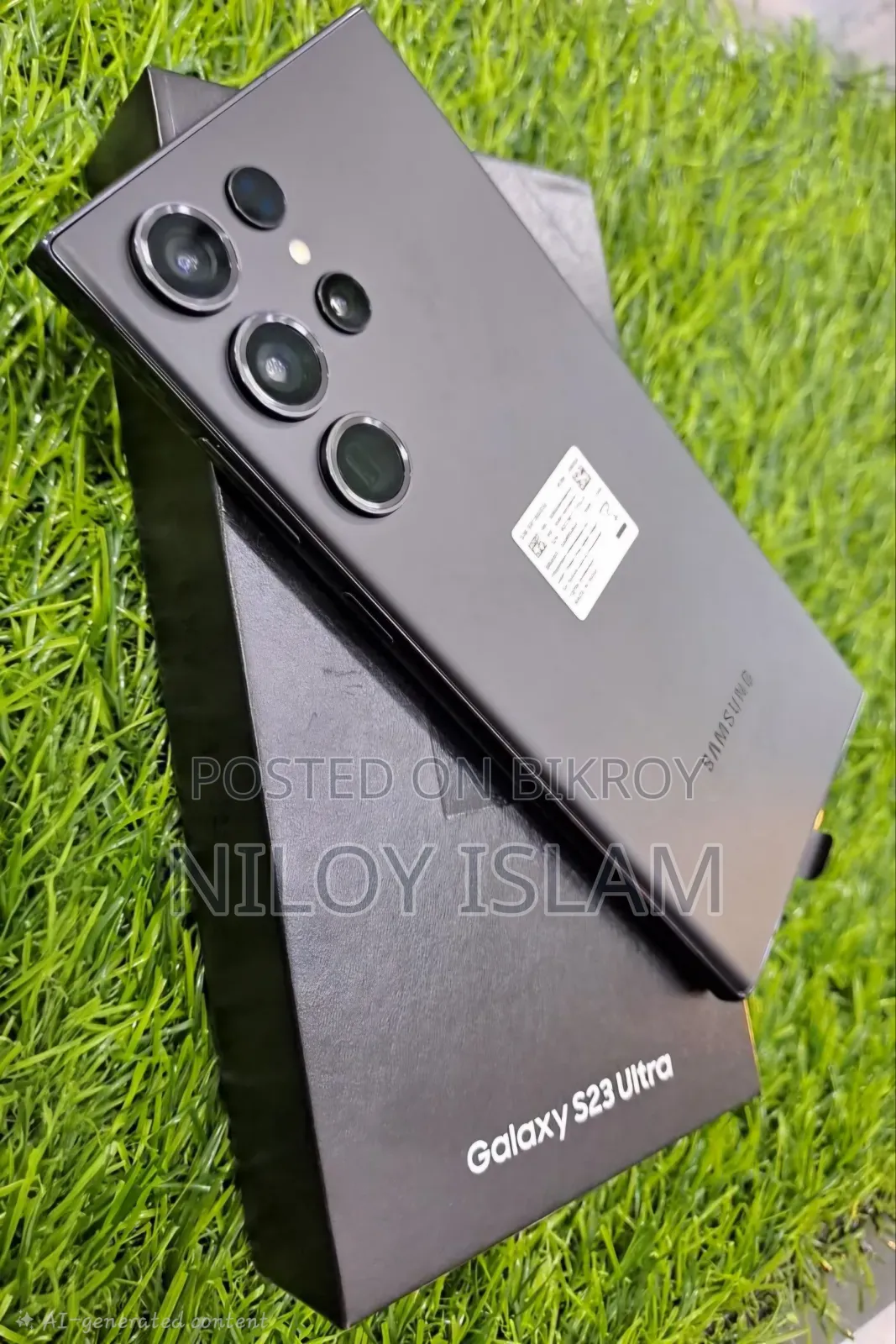 Samsung Galaxy S23 Ultra 256 GB Black